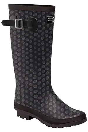 Regatta Stivali in gomma naturale regolabili da donna Fairweather II con fodera in cotone