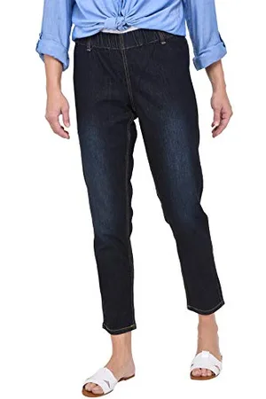 Ulla Popken 69805594 - Jeans da donna con passanti per cintura (Fashion Denim 94) 36