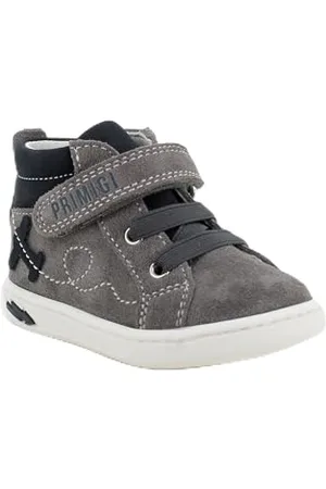 Primigi Baby Like, Scarpe per Chi Inizia a Camminare Bimbo 0-24, Grigio-Blu, 20 EU