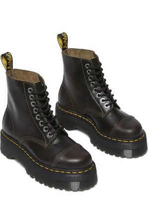Dr. Martens Sinclair Dark Taupe, Anfibi Unisex-Adulto, 38 EU
