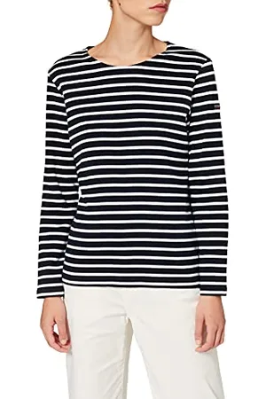 Armor.lux Armor Lux 04277 T-Shirt, (Bi8 Rich Navy/Blanc Bi8), 44 (Taglia Produttore: 2) Donna