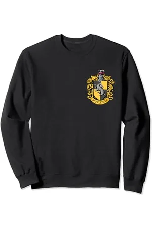 Harry Potter Hufflepuff Pocket Print Felpa