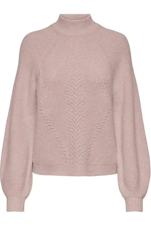 ONLY Onlkatia LS Detail Highneck CC Knt Maglione Lavorato a Maglia, , XS Donna