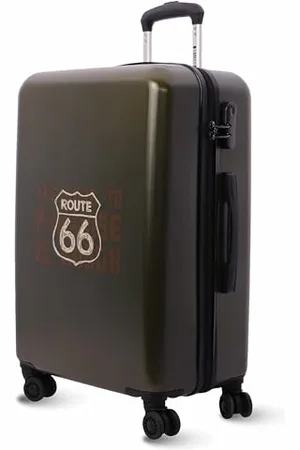 Route 66 – Valigia Media 66x44x24 (Espandibile) - Trolley Medio Rigido- Trolley bagaglio a mano – 59L - Valigia Bagaglio a mano