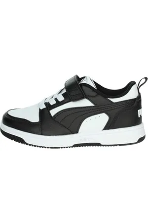 PUMA Rebound V6 Lo AC+ PS, Sneaker, White Black, 28 EU