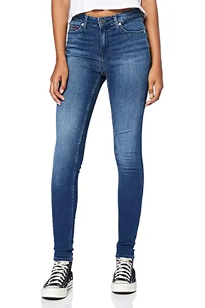 Tommy Hilfiger Tommy Hilfiger Nora Mr Skny Nnmbs Dw0dw09213, Pantaloni di jeans Donna, (New Niceville Mid Blue Stretch), 29W / 32L