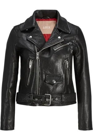 JJXX S Jxholly Leather Biker Jkt Noos, Giacchetta di Pelle Donna, , M