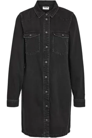 Noisy May Nmnew Signe L/S Dress Vi001Bl Noos, , M Donna