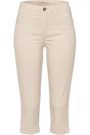 Brax Style Shakira C Free to Move Light Denim Color Jeans, Sabbia Morbida, 32W x 30L Donna
