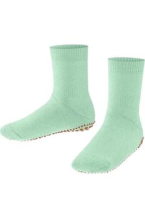 Falke Catspads K Hp Cotone Lana Con Suola In Gomma 1 Paio, Pantofole a calzino Unisex - Bambini e ragazzi, , 19/22 EU