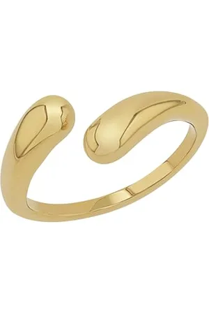 QS by s.Oliver Ring Anelli da Donna in Acciaio Inossidabile, oro, in confezione regalo, 2035767