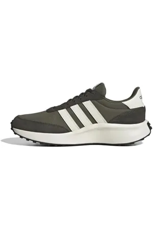adidas Run 70s Shoes, Scarpe da Corsa, Shadow Olive/off White/Olive Strata, 41 1/3 EU