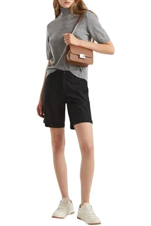 Benetton Bermuda 4CV0592G5 Pantaloncini, , 42 Donna