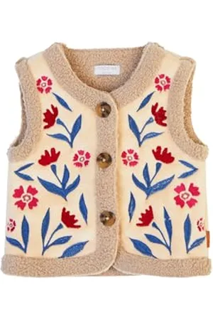 Noppies Baby Girls Gilet Ferin Sleeveless, Pullover Bimba 0-24