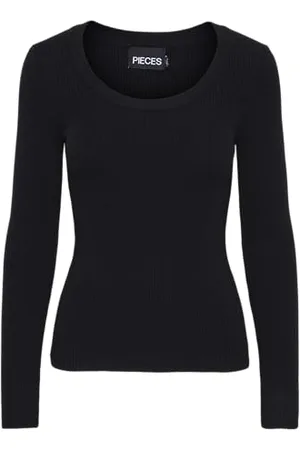 Pieces® Pcmira LS U-Neck Knit Noos BC Maglione Lavorato a Maglia, , XS Donna