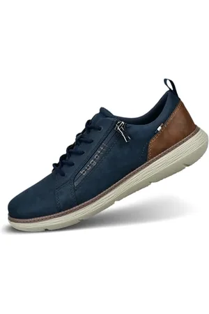 Bugatti Ein Klassischer Sneaker mit Einer Leichten Sohle und Zipper, Mocassino Uomo, , 42 EU