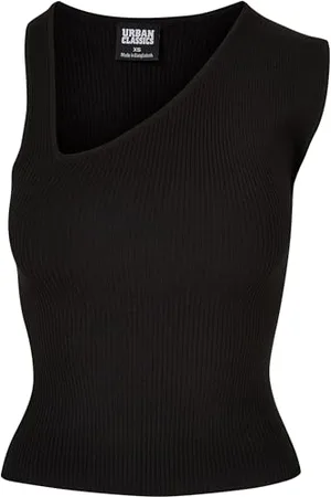 Urban classics Maglia Asimmetrica da Donna Canottiera
