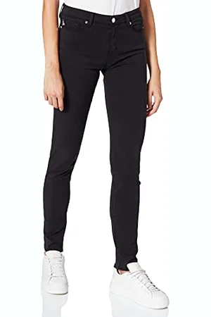 Moschino Moschino Skinny 5 Gabardine Denim,with Nickel galvanic Metal Accents,Logo Label on 5th Pocket And Tab Pantaloni Casual, , 40 Donna