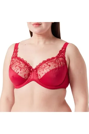 Playtex Reggiseno con Ferretto in Microfibra - Essential Elegance Broderie Donna x1, , 40 / 6D