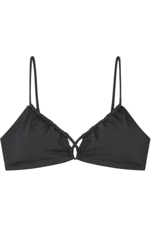 Women secret Black Strap Bikini Top Reggiseno, , 95B Donna