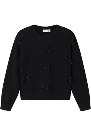 NAME IT Nkfsonja LS Knit Maglione Lavorato a Maglia, , 122/128 cm Bambina