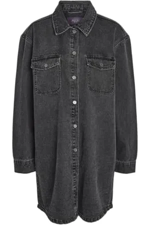 Noisy May Nmalva L/S Dress Az387bl Noos FWD Vestito, , L Donna