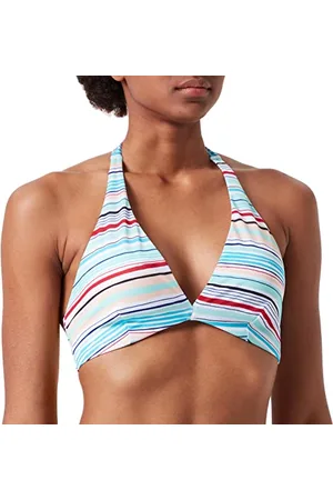 Triumph Sloggi shore Candy Basslet Triangle, Bikini Imbottito, Donna, (Blue Light Combination), XL