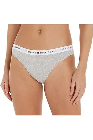 Tommy Hilfiger Bikini UW0UW03836, Donna, (Light Grey Heather), XL