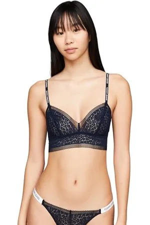 Tommy Hilfiger Bralette Donna Elasticizzata, (Dark Night Navy), XL