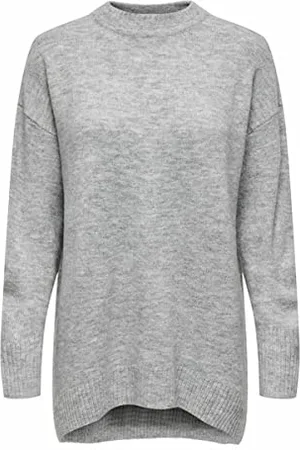 ONLY Onlsilja-Pullover Largo L/S Ex Knt Maglione Lavorato a Maglia, , S Donna