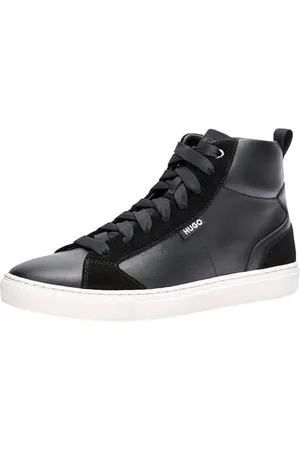 HUGO BOSS Morrie_Hito_pusd, Scarpe da Ginnastica Donna, Black, 40 EU