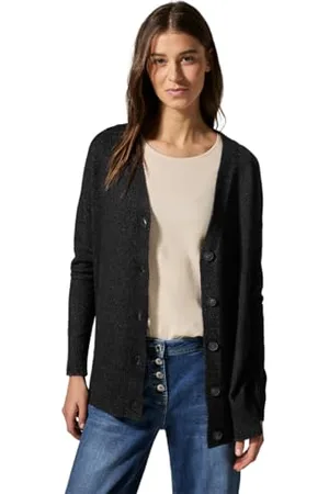 CECIL B253820 NOS_Cosy Buttoned Cardigan, , L Donna