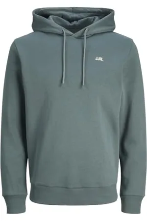 JJ Jrebrebel Logo Sweat Hood Noos Felpa con Cappuccio, , S Uomo