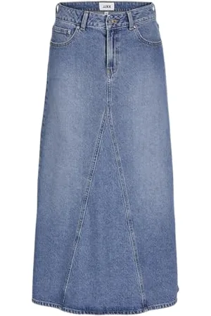 JJXX Jxrida MW-Gonna alla Caviglia DNM Jeans, , L Donna