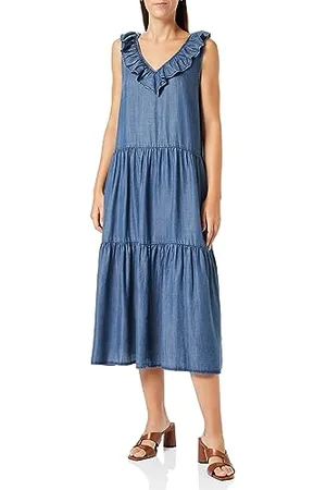 Benetton Vestito 4X2BDV04K, , XS Donna