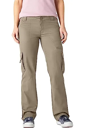 Dickies Pantaloni Cargo in Twill Taglio Dritto, , 14/Regular Donna