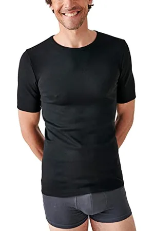 Damart T-Shirt a Maniche Corte in Thermolactyl, Filato Classico Maglietta, , 3XL Uomo