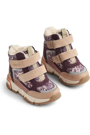 WHEAT Unisex Winterschuh Kinderschuh Lucka Tex Wasserdicht-atmungsaktiv gefüttert und Warm Leder, Scarpe da Neve Bambini, , 29 EU