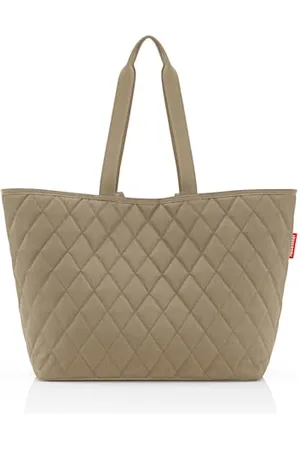 Reisenthel DL5046 CLASSIC SHOPPER XL RHOMBUS OLIVE Borsa sportiva Donna RHOMBUS OLIVE Taglia Unica
