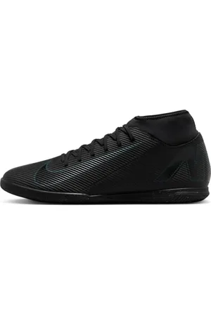 Nike Superfly 10 Club IC, Sneaker Uomo, Black/Black-Deep Jungle, 41 EU