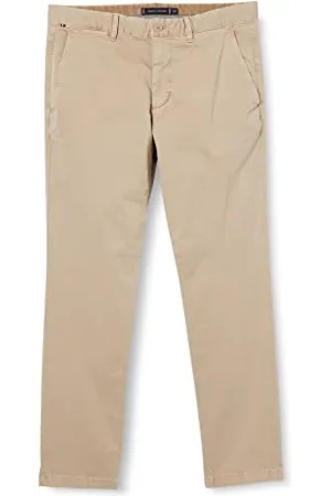 Tommy Hilfiger Pantaloni Uomo Bleecker TH Flex Satin Gmd Chino, 29W / 32L