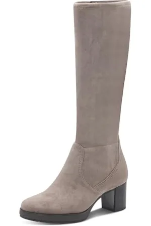 Jana Donna Long Boot Heel 8-25565-43, Stivali ad Altezza Ginocchio, , 36 EU Larga