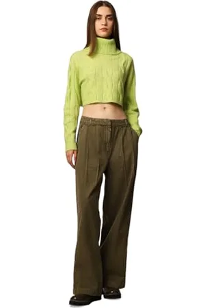 ONLY ONLRIO Life LS Cable Rollneck Knt Pullover, , S Donna