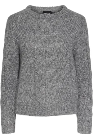 Pieces® Pcnina LS O-Neck Knit Noos BC Maglione Lavorato a Maglia, , XL Donna
