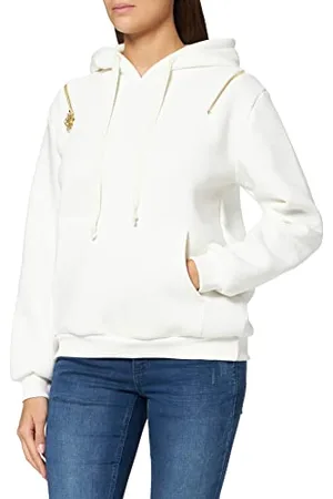 KENDALL + KYLIE KENDALL & KYLIE K&K W Active Hoody Zipper KKW351621 Hooded Sweatshirt, , X-Large (Pacco da 8) Womens