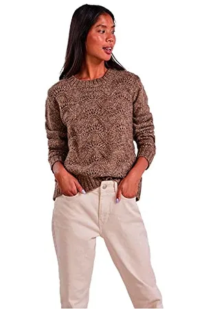 Pieces® Pcbibbi LS O-Neck Knit Noos BC Maglione, , XL Donna