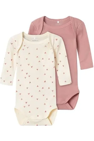 NAME IT NBFBODY 2P LS Buttercream Hearts Noos, Slip Bikini