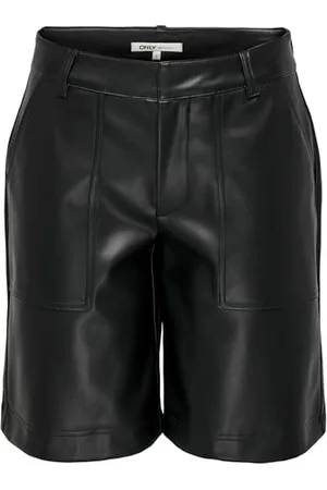 ONLY Onlmiri Life Faux Le Bermuda Pantaloncini Pnt, , S Donna