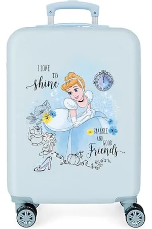 Disney Princess Celebration Valigia media verde 48 x 68 x 26 cm rigida ABS chiusura a combinazione laterale 70 l 2,66 kg 4 ruote doppie