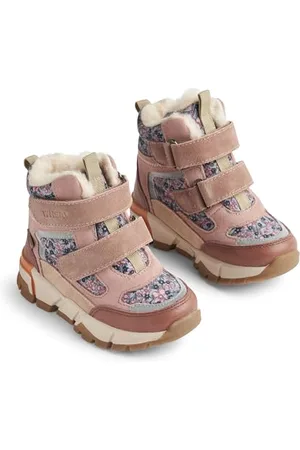WHEAT Unisex Winterschuh Kinderschuh Lucka Tex Wasserdicht-atmungsaktiv gefüttert und Warm Leder, Scarpe da Neve Bambini, , 25 EU